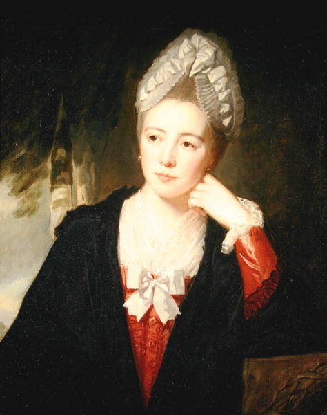 Miss Drury Lowe (olje på lerret) av George Romney