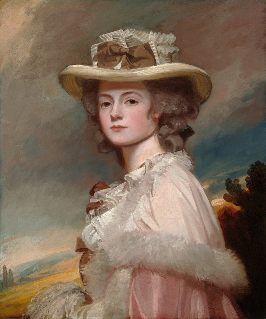 Fru Davies Davenport av George Romney