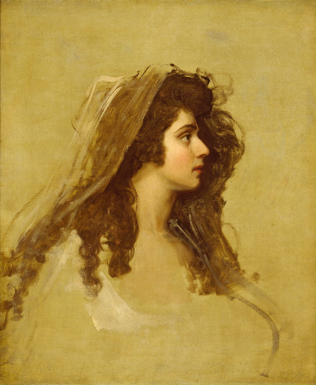 Fru Siddons, c1784 av George Romney