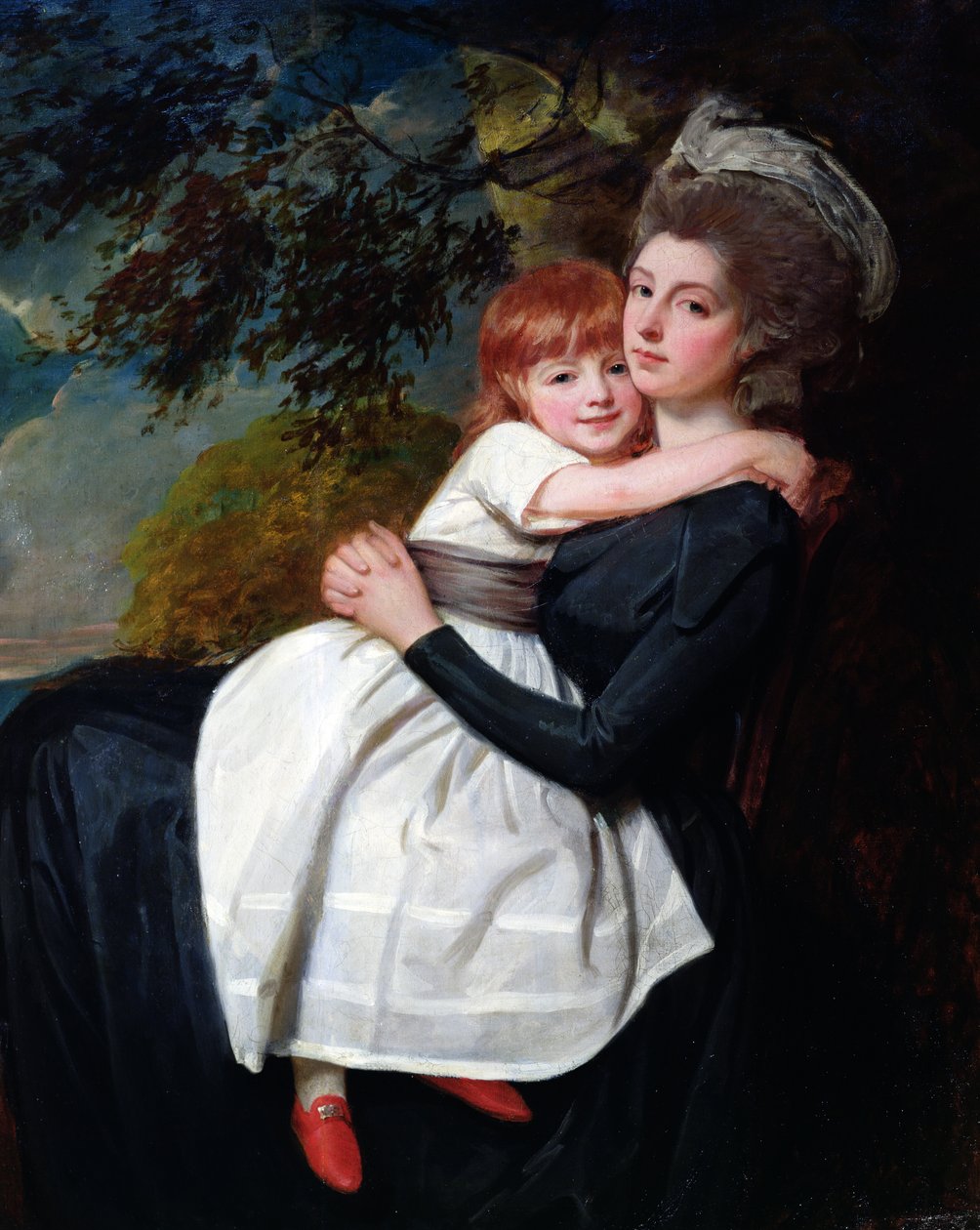Mrs. Stratford Canning av George Romney