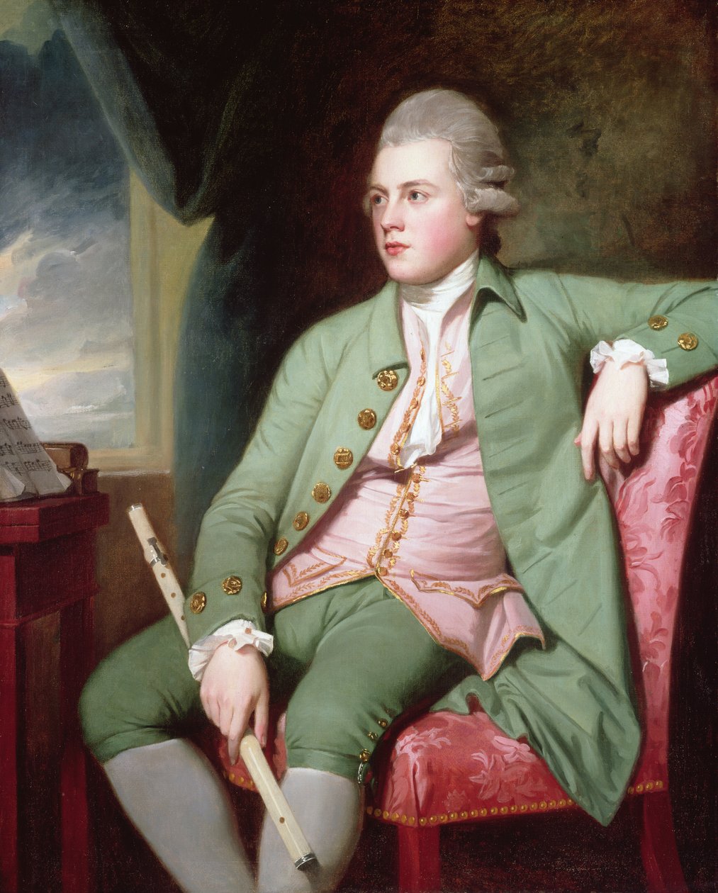 Portrett av Francis Lind av George Romney