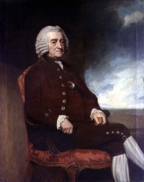 Portrett av John Smith (1703-87) en London-kjøpmann av George Romney