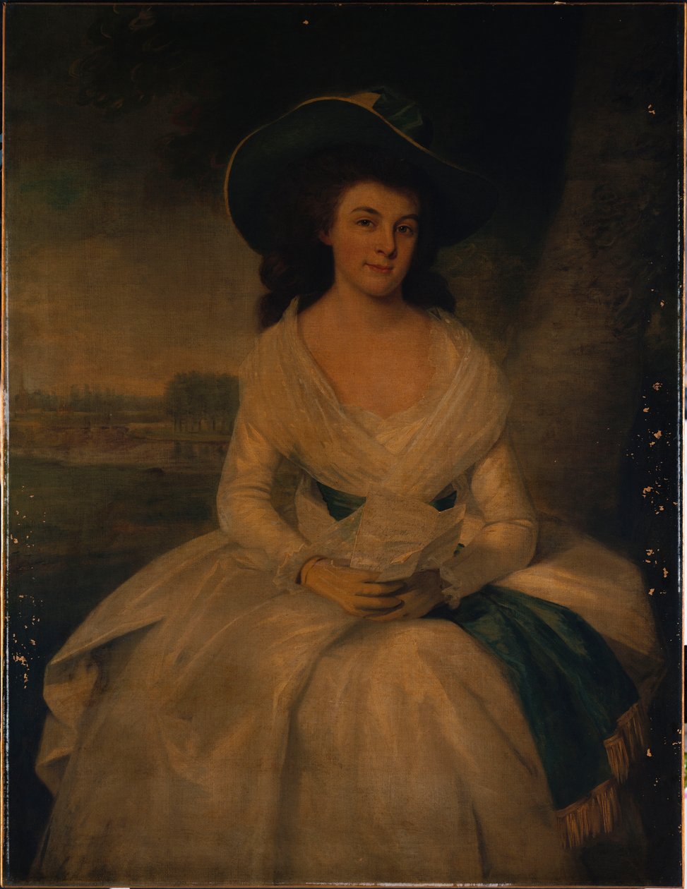 Portrett av Lady Gordon av George Romney