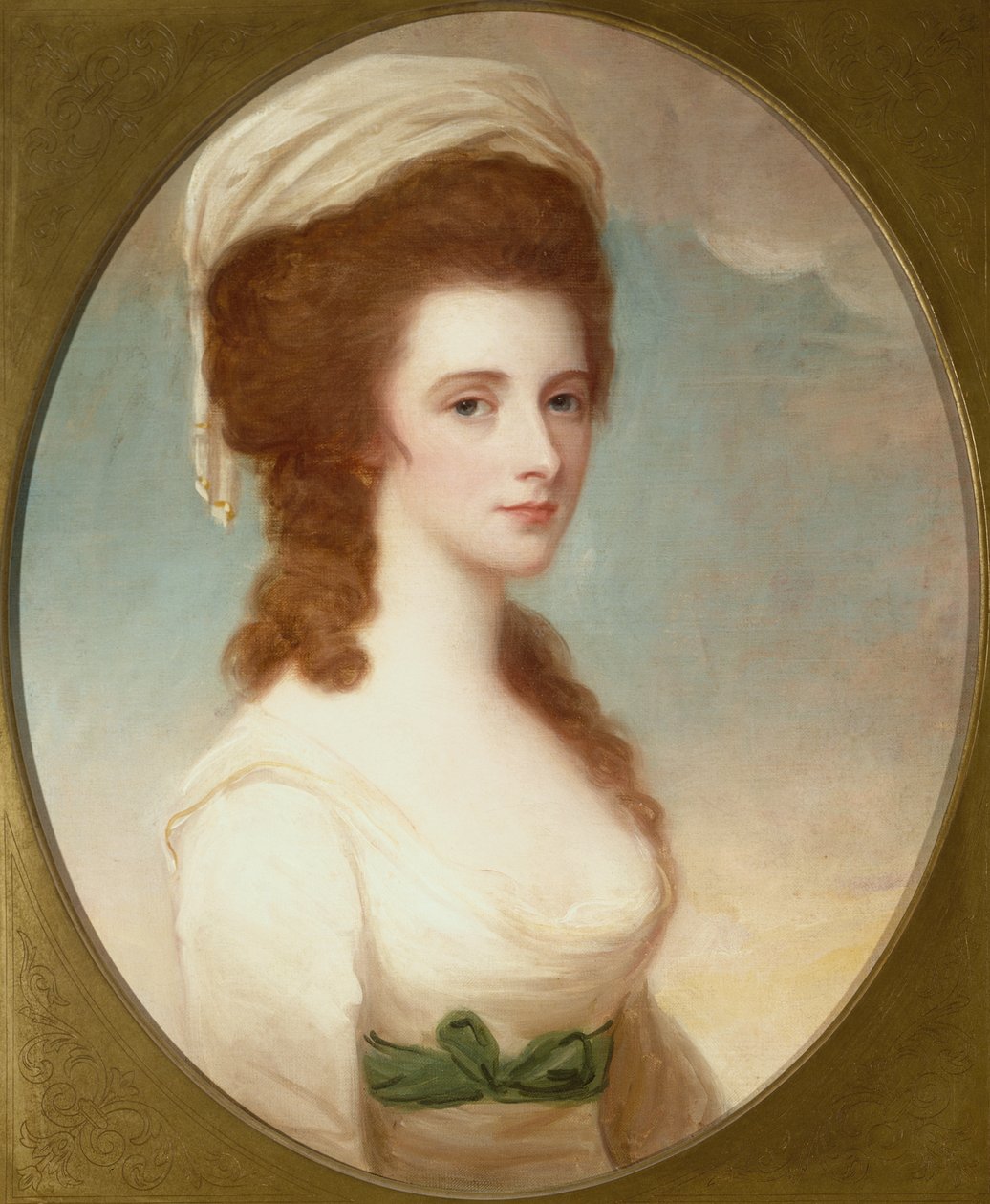 Portrett av frøken Mariah Copley (olje) av George Romney