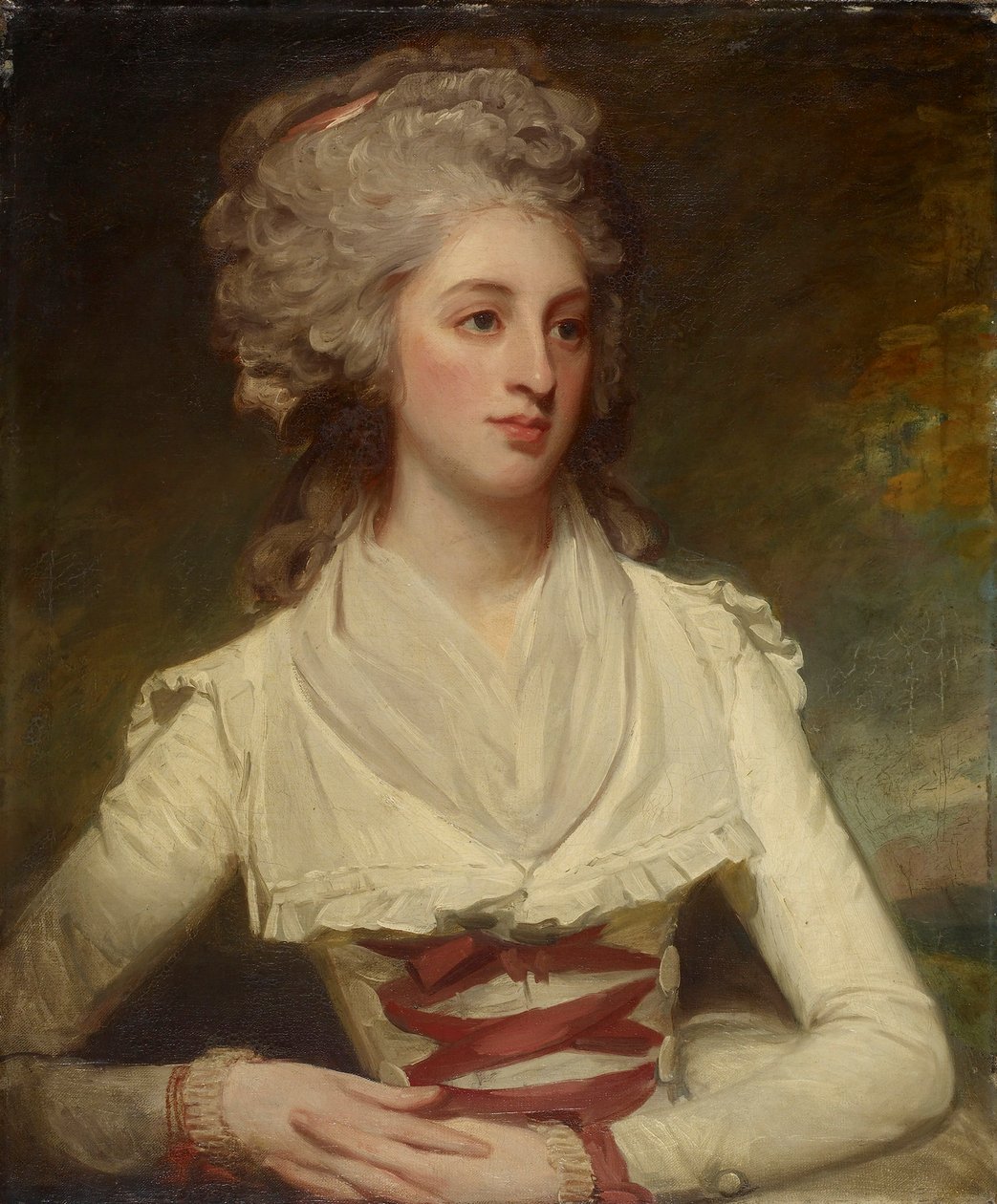 Portrett av frøken Matilda Lockwood av George Romney