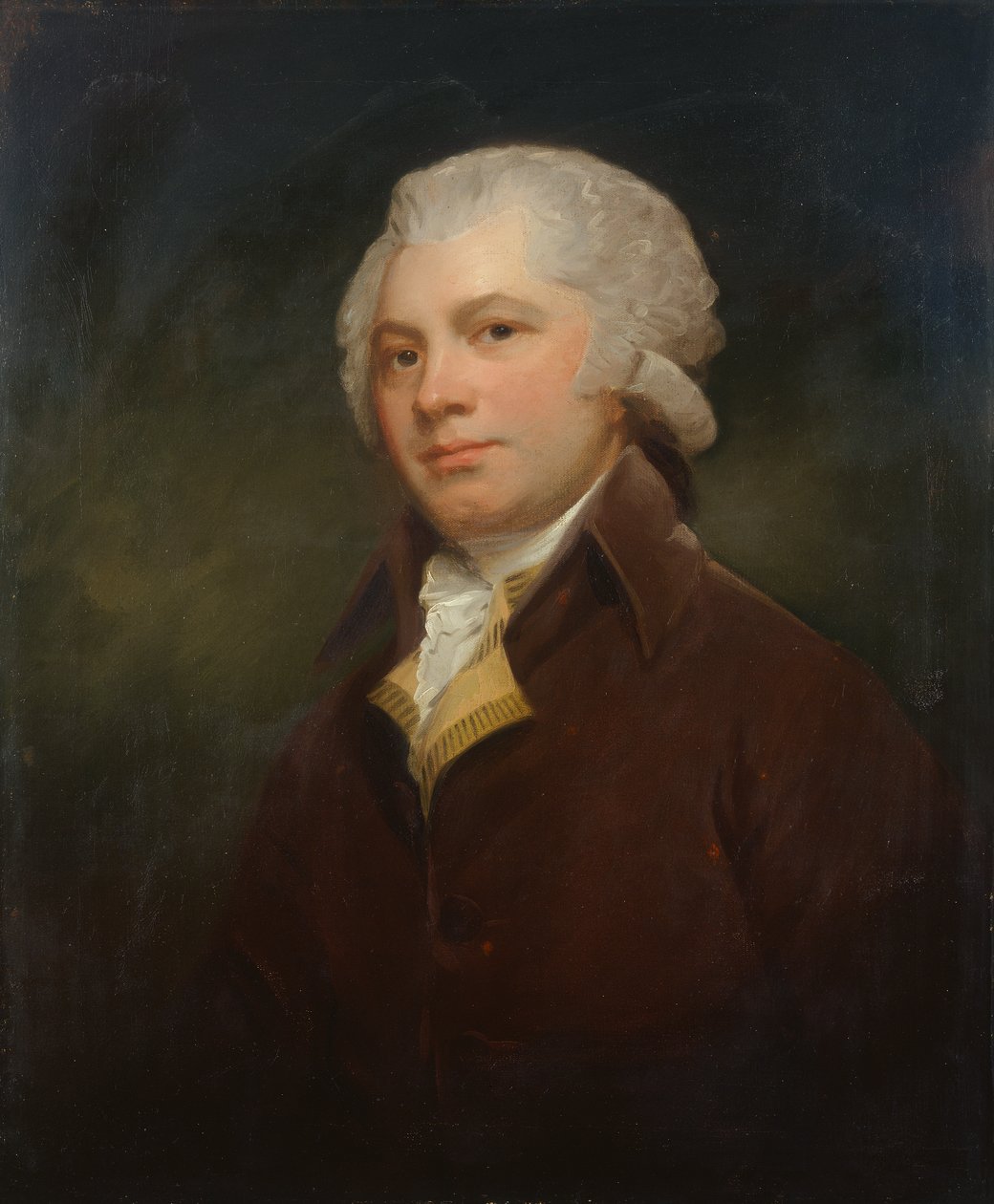 Portrett av Mr Wildman (olje på lerret) av George Romney