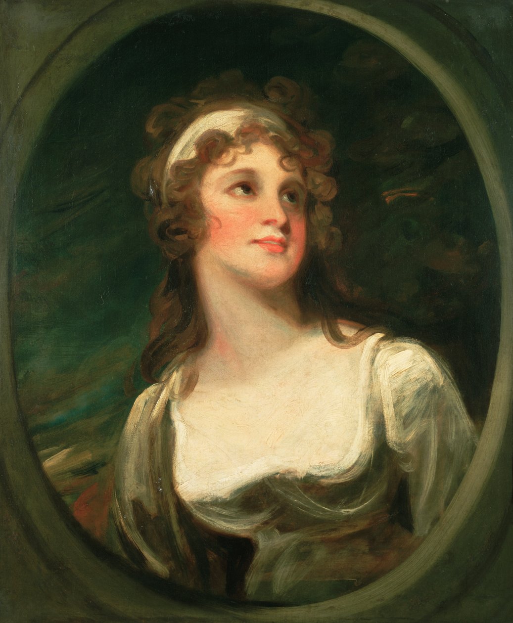 Portrett av fru Ann Pitt, c1788 av George Romney