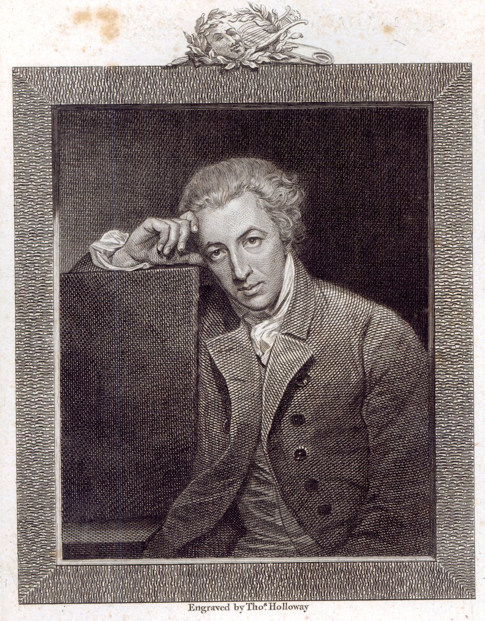 Portrett av William Hayley av George Romney