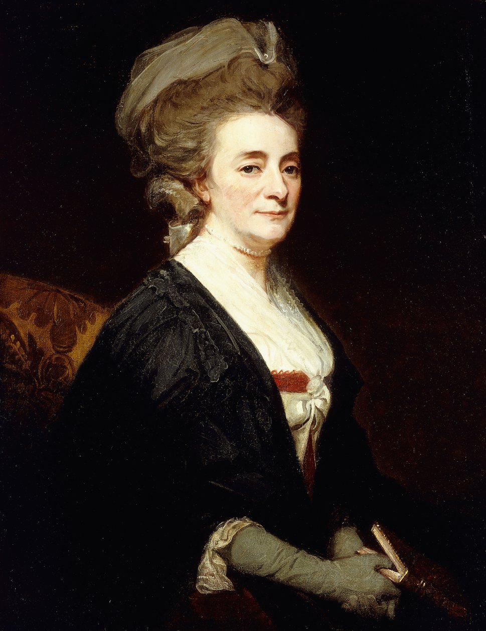 Portrett av en dame som sies å være fru, av George Romney