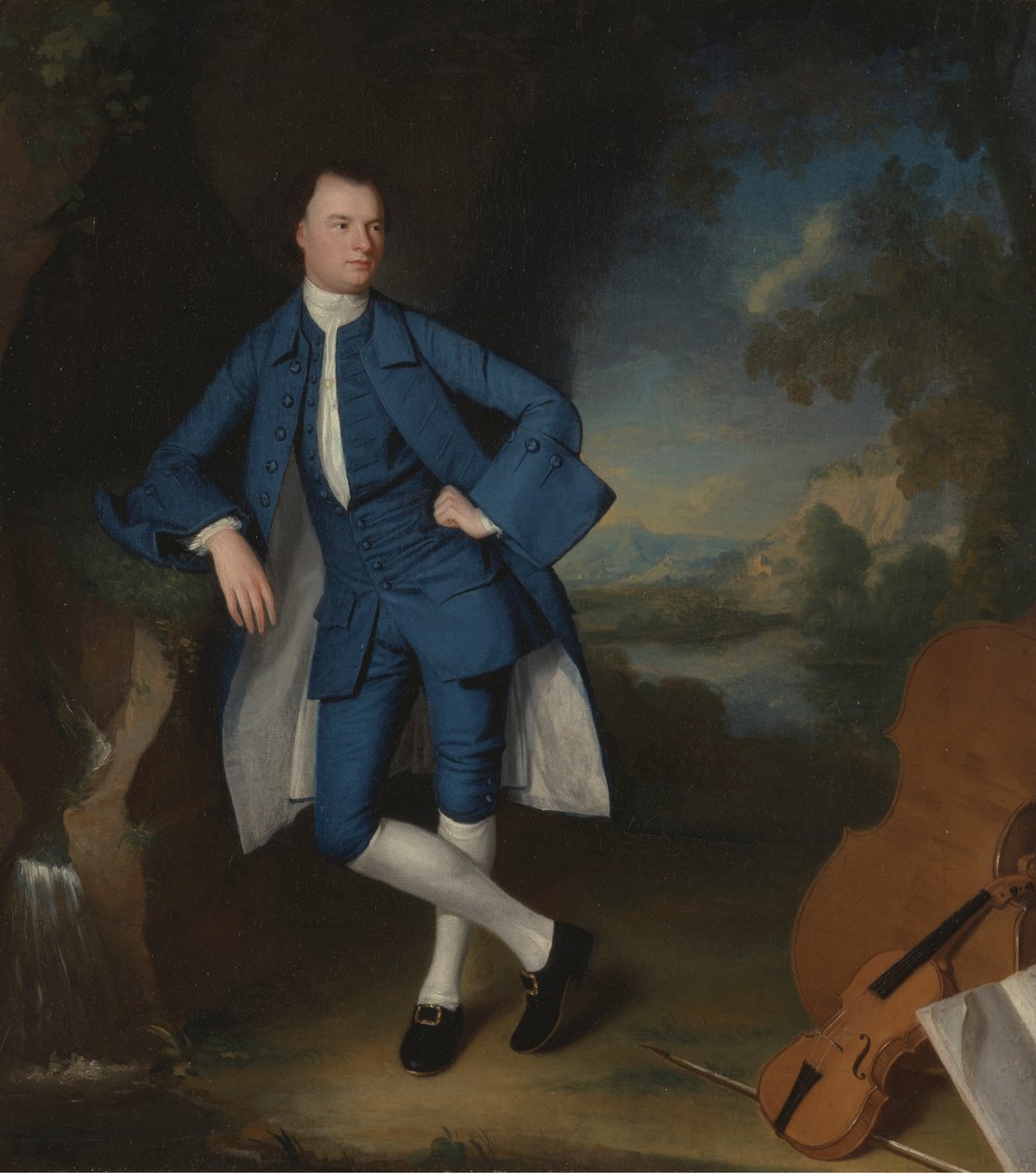 Portrett av en mann av George Romney