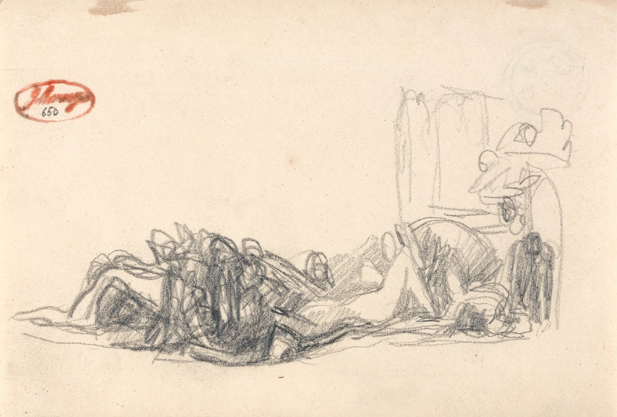 Fengselsscene av George Romney