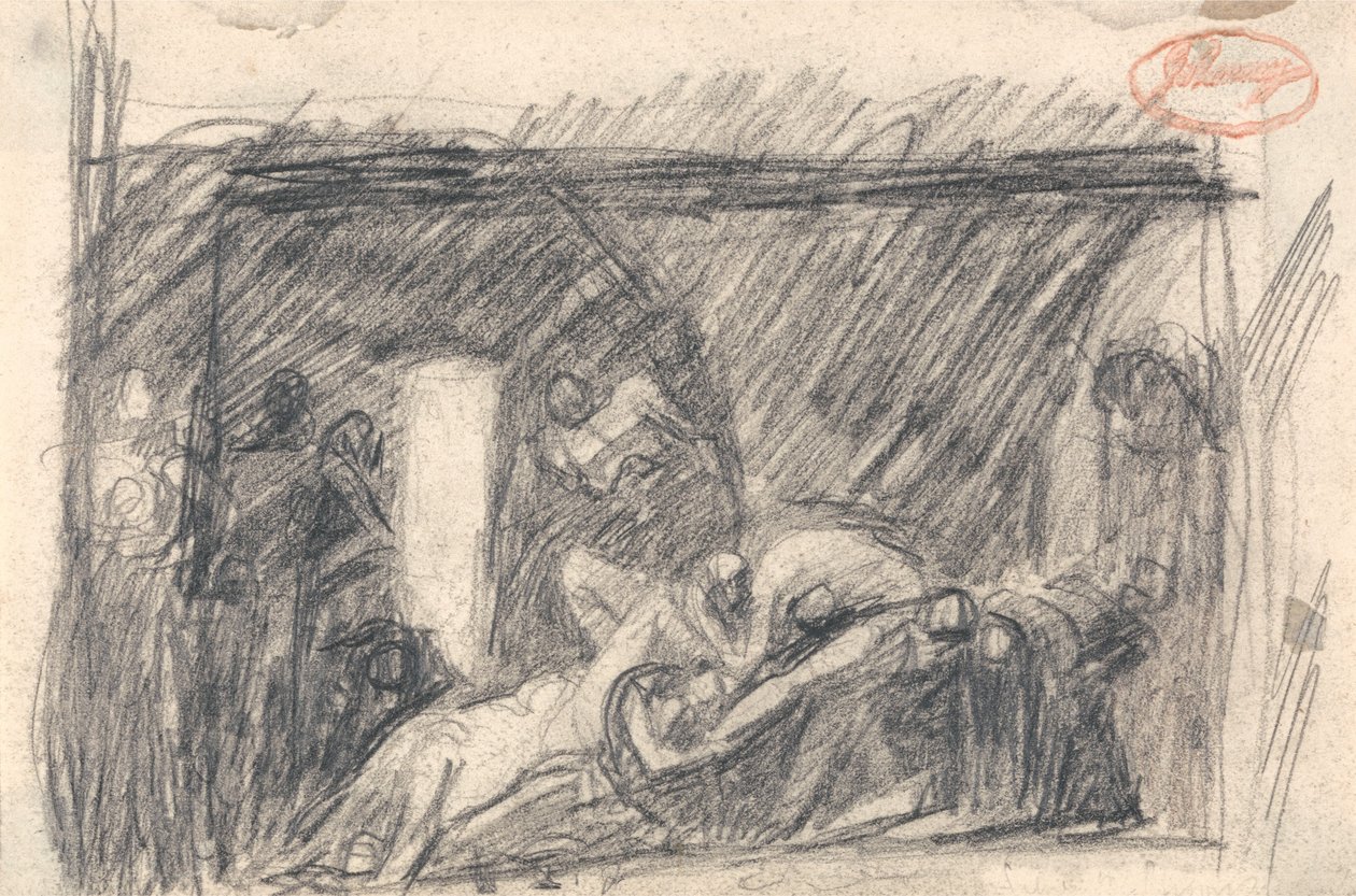 Fengselsscene av George Romney