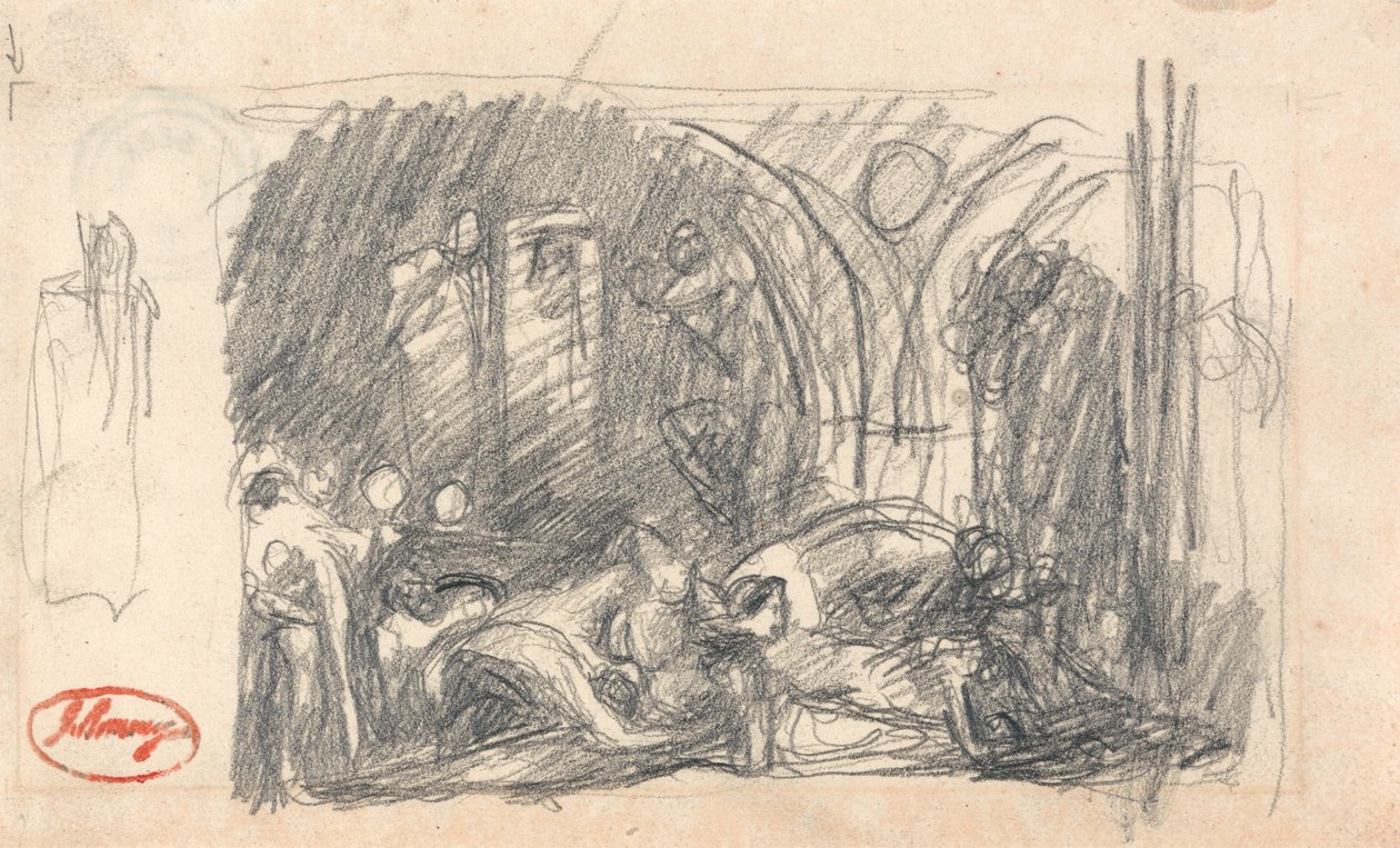 Fengselsscene av George Romney