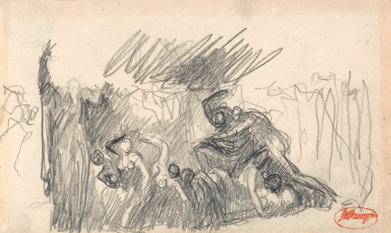 Scenen for synden før syndfloden av George Romney