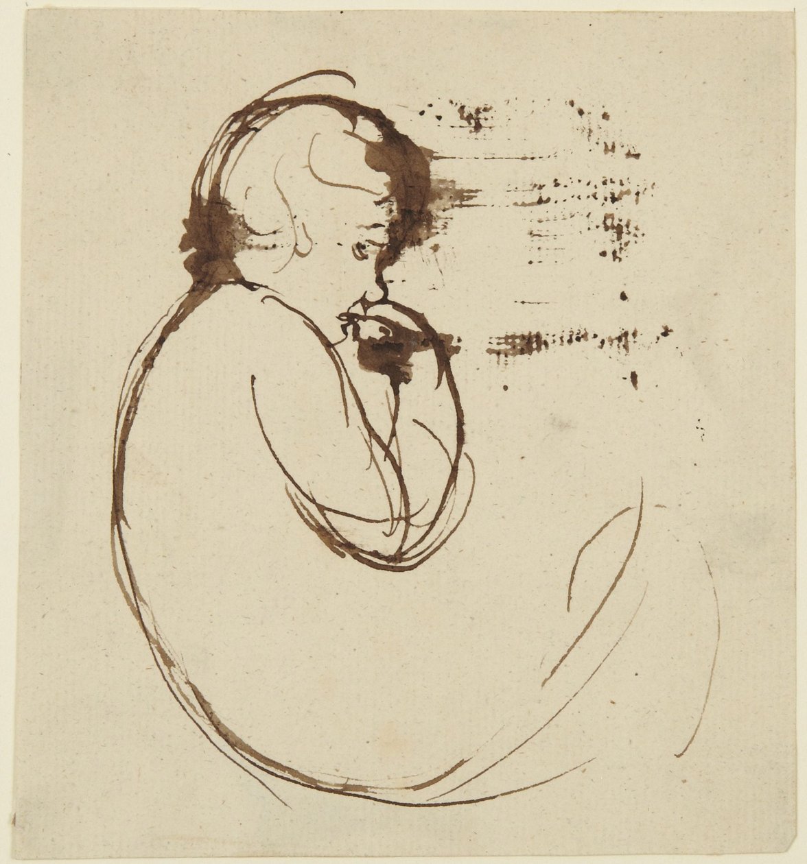 Tegning av et barn av George Romney