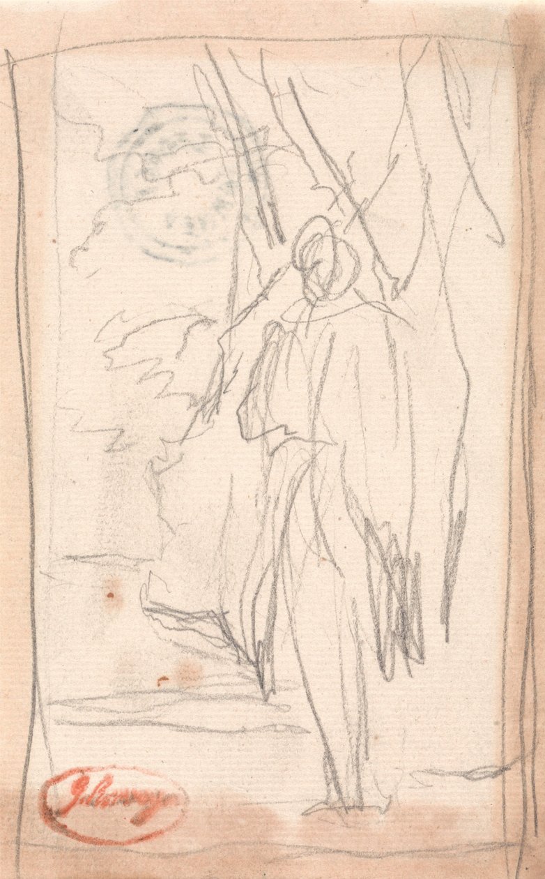 Stående figur av George Romney