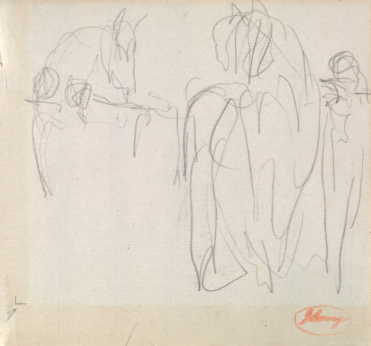 Studier av hester av George Romney