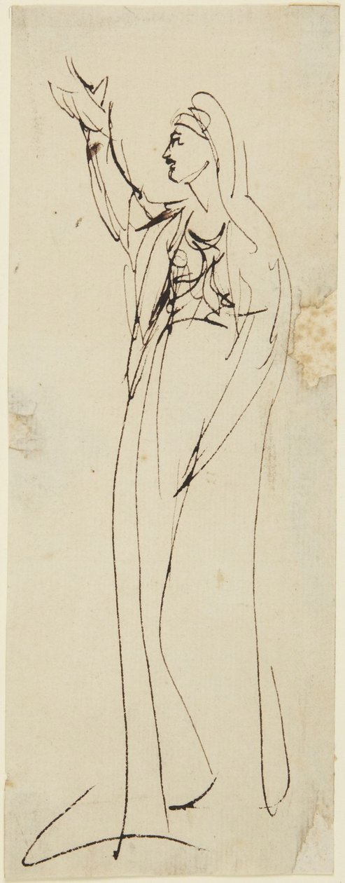 Studie til «Mater Dolorosa» av George Romney