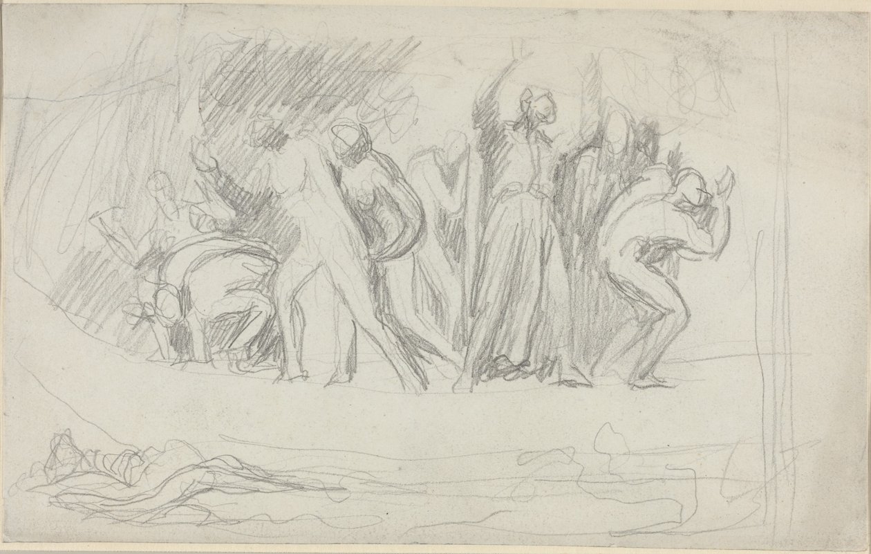 Studie til «Syndfloden» av George Romney