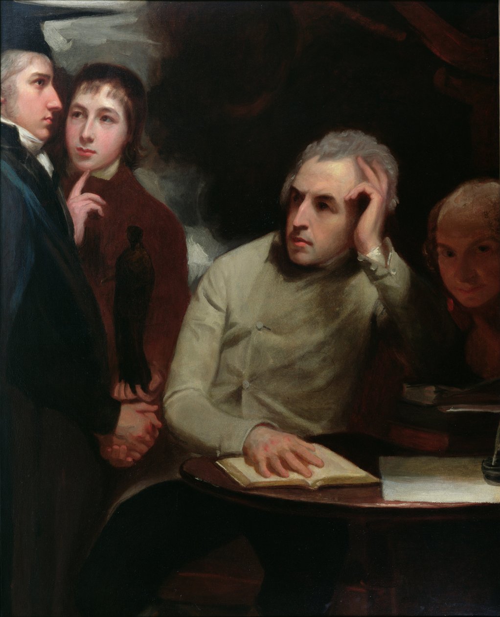 De fire vennene av George Romney