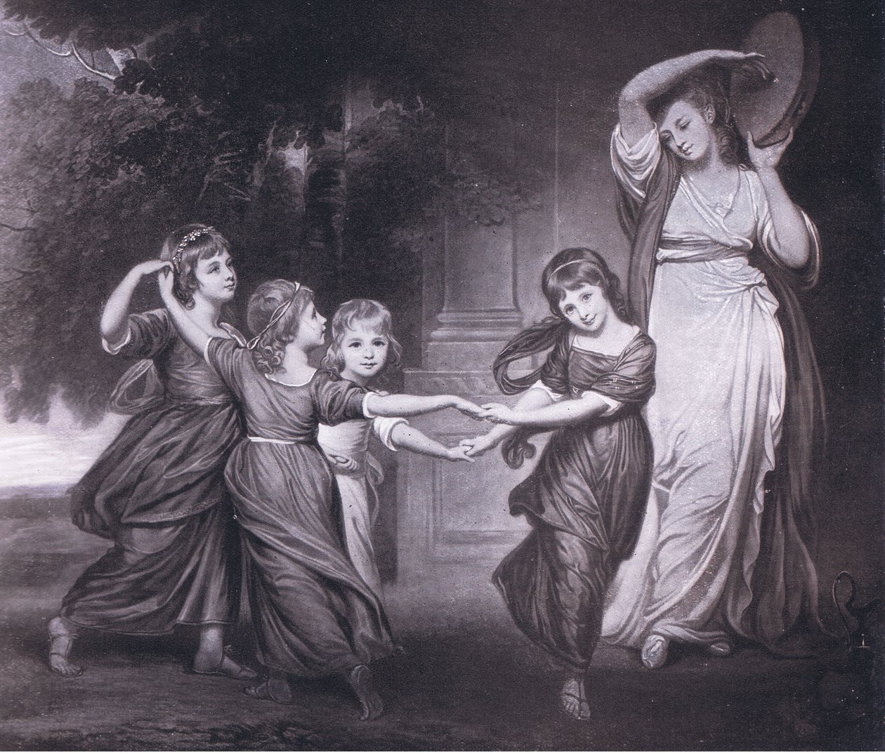 Gower-familien, Bibbys Annual, 1916-1917 av George Romney