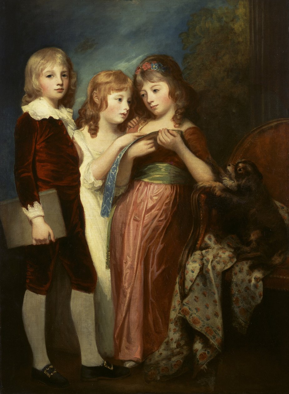 The Hartley Children, 178183 av George Romney