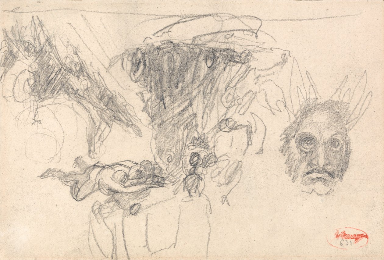 Kristi fristelse av George Romney