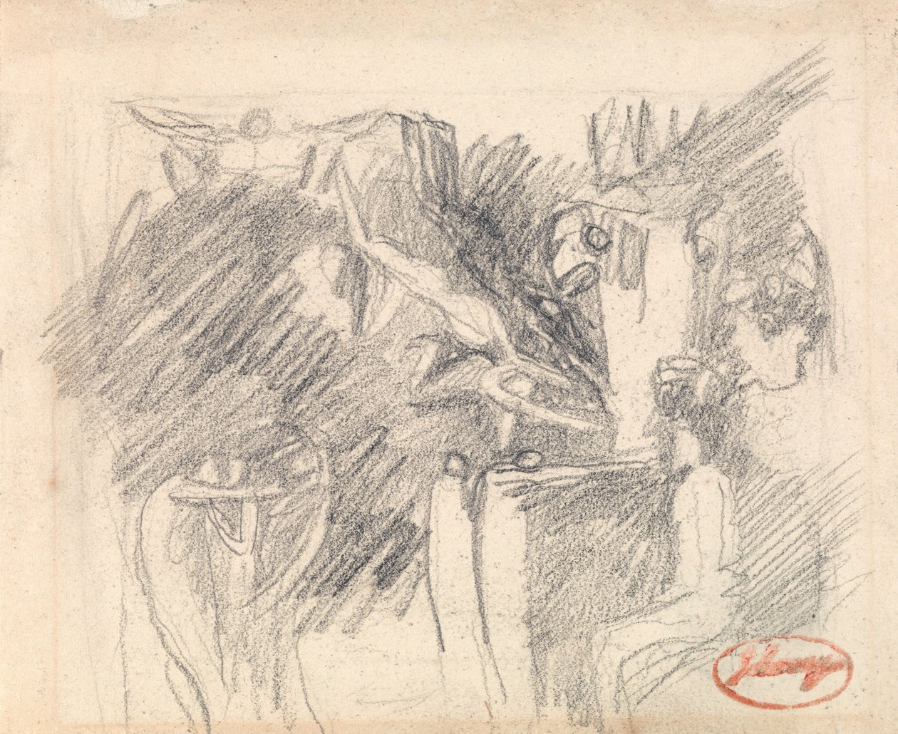 Kristi fristelse av George Romney