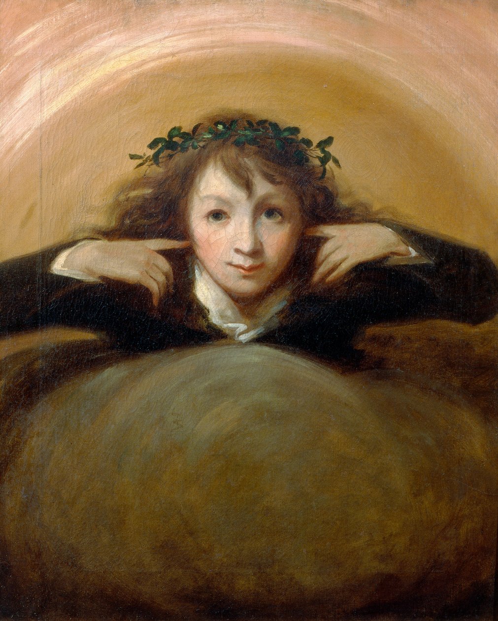Thomas Alphonso Hayley som «Puck» av George Romney