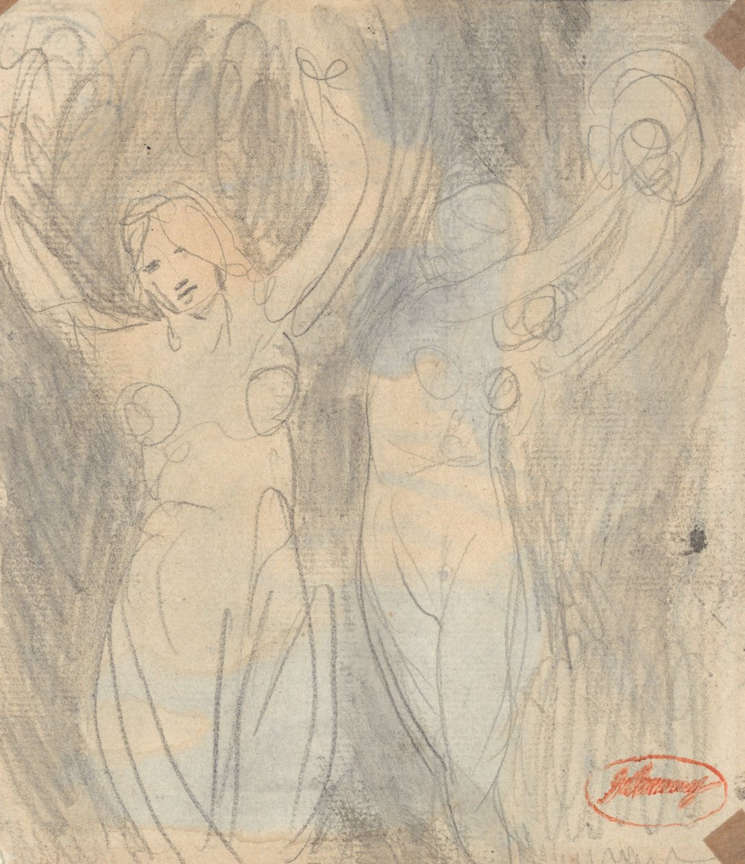 To kvinneskikkelser av George Romney