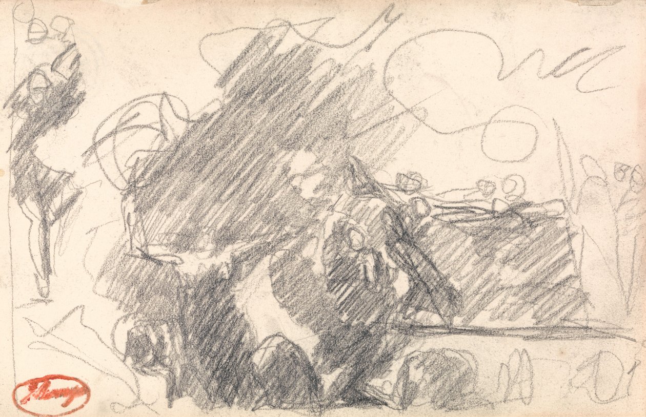 Heksenehulen: MacBeths andre besøk av George Romney
