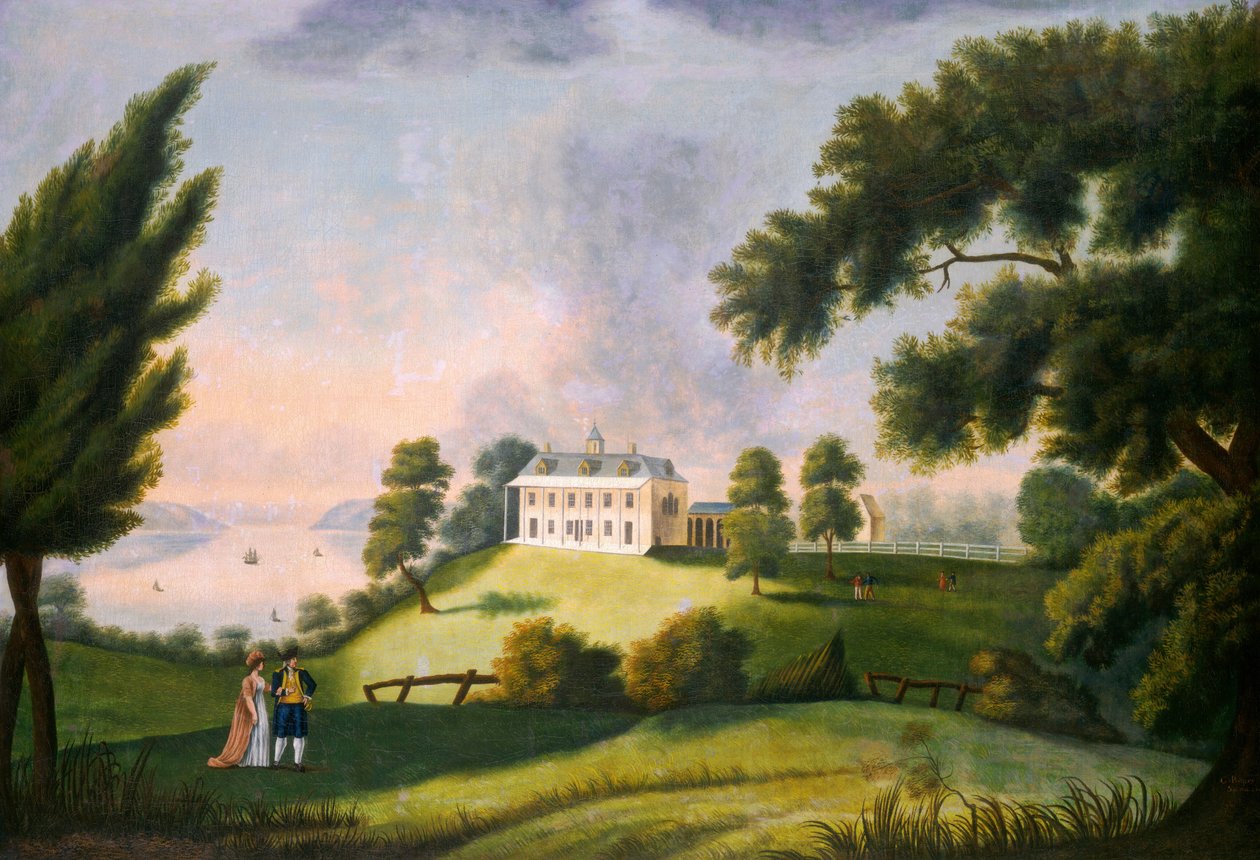 Mount Vernon, 1806. av George Ropes