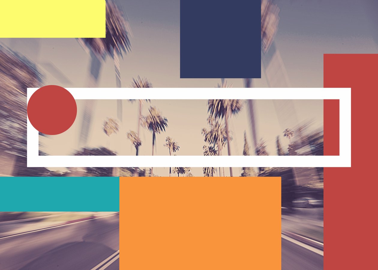 Beverly Hills Sliver Lining, 21. århundre (illustrasjon) av George Rosaly