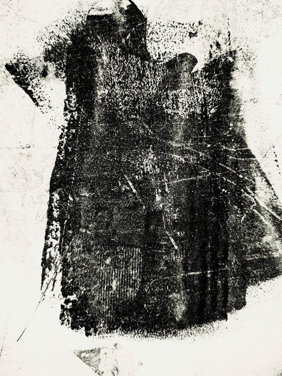 Eterisk avtrykk, 2024 (akryl på lerret) av George Rosaly