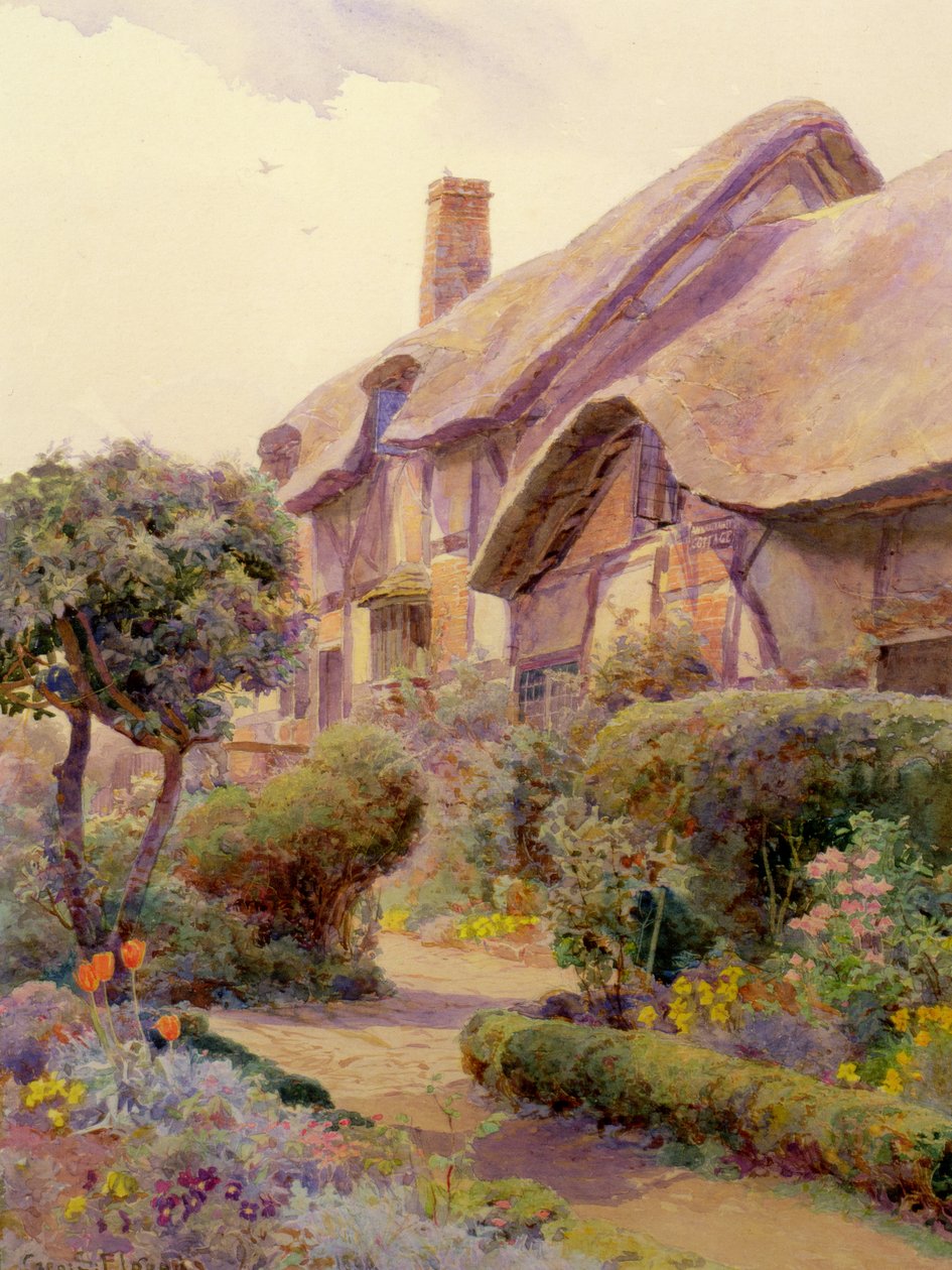 Anne Hathaways hytte av George Samuel Elgood