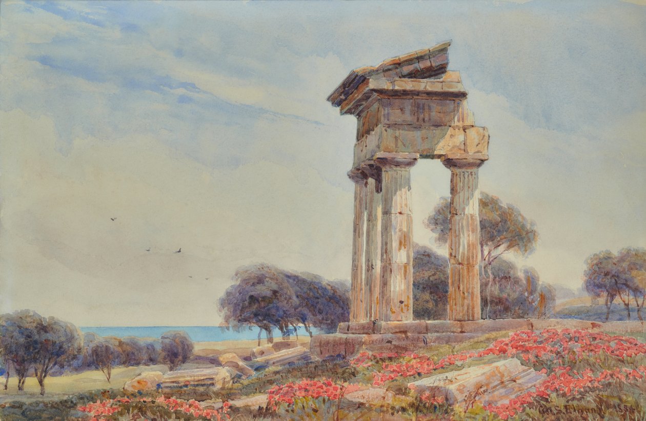 Castor og Pollux tempel, Gorgenti av George Samuel Elgood