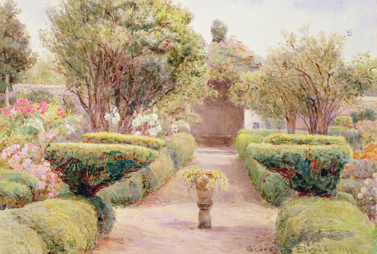 Villa Armenante La Cava, 1896 av George Samuel Elgood