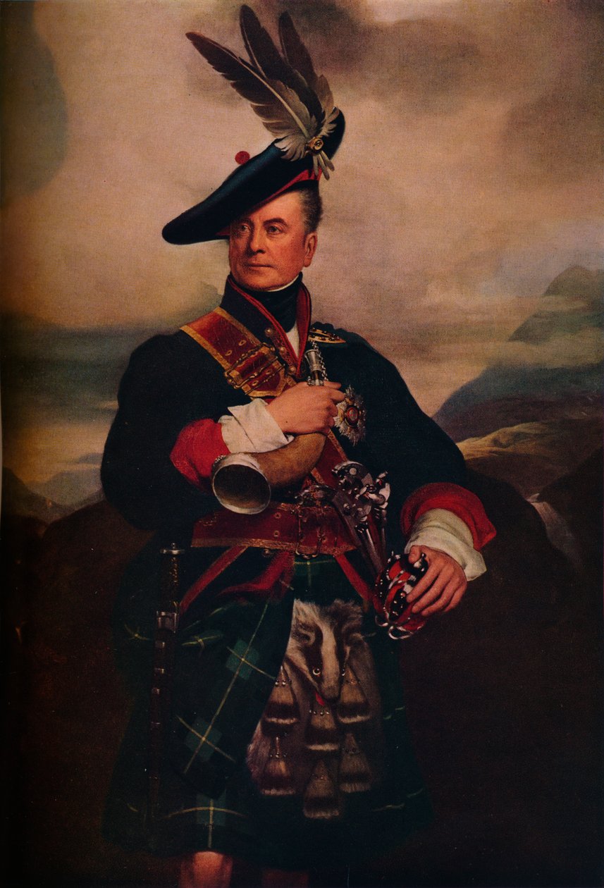 The Cock of the North: George, Fifth Duke of Gordon, c1812 av George Sanders
