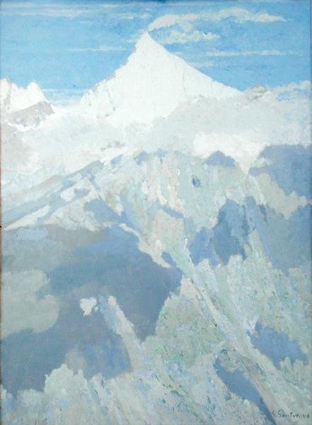 Weisshorn av George Sauter
