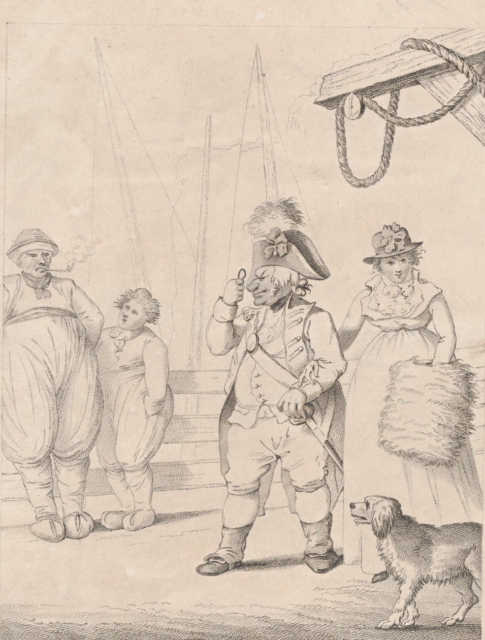 Real Inhabitants of This Earth, 10. januar 1796. av George Shepheard