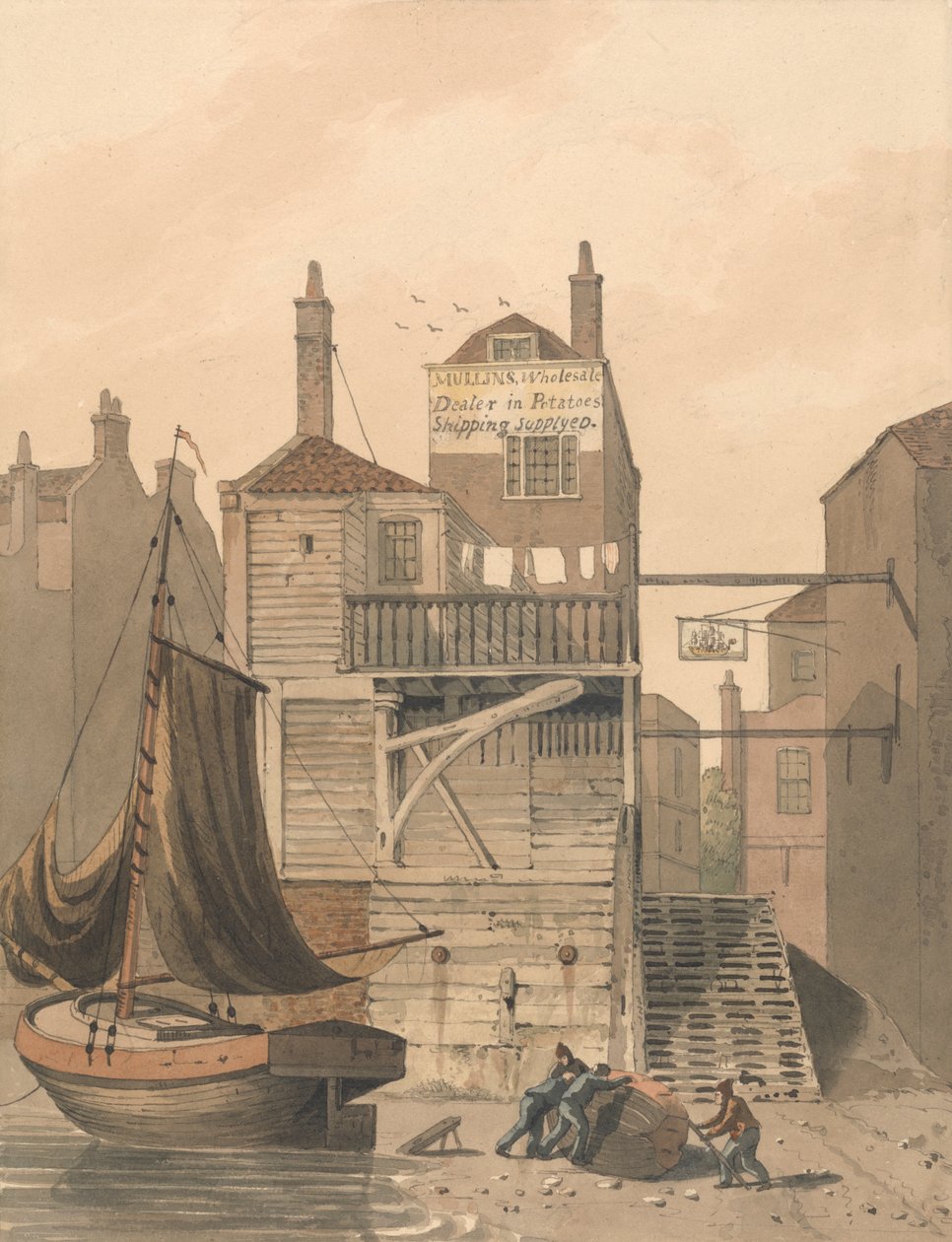 Shadwell by the Ship Inn av George Shepheard