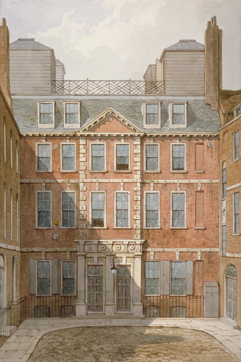 Beaufort Buildings, Strand, Westminster, London, c1810 av George Shepherd