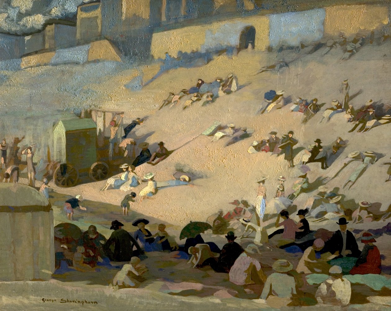 Brighton Beach, East Sussex av George Sheringham