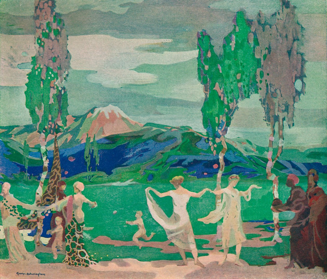 The Fields of Avatar, 1900-tallet 1914-1915 av George Sheringham