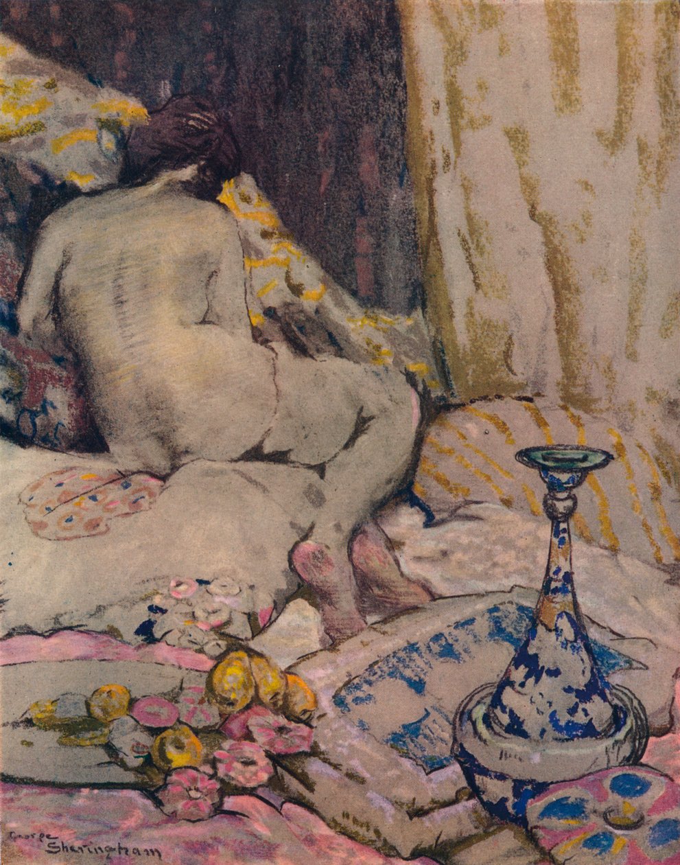Den persiske vase, c1916 av George Sheringham