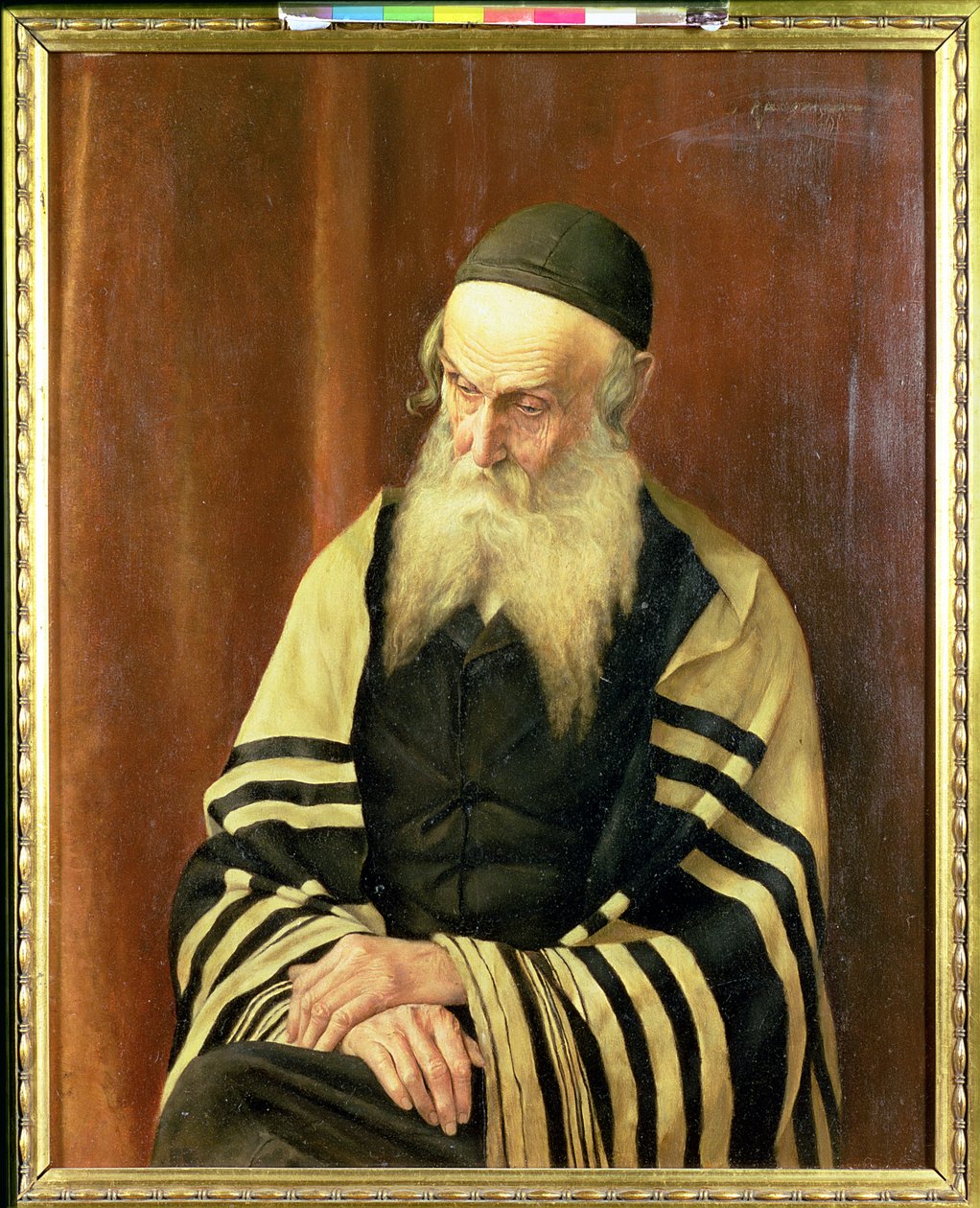 En Ashkenazi-rabbiner i Jerusalem av George Sherwood Hunter