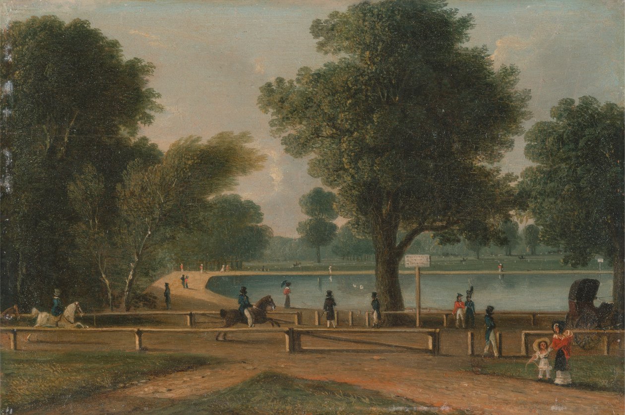 The Serpentine, Hyde Park av George Sidney Shepherd