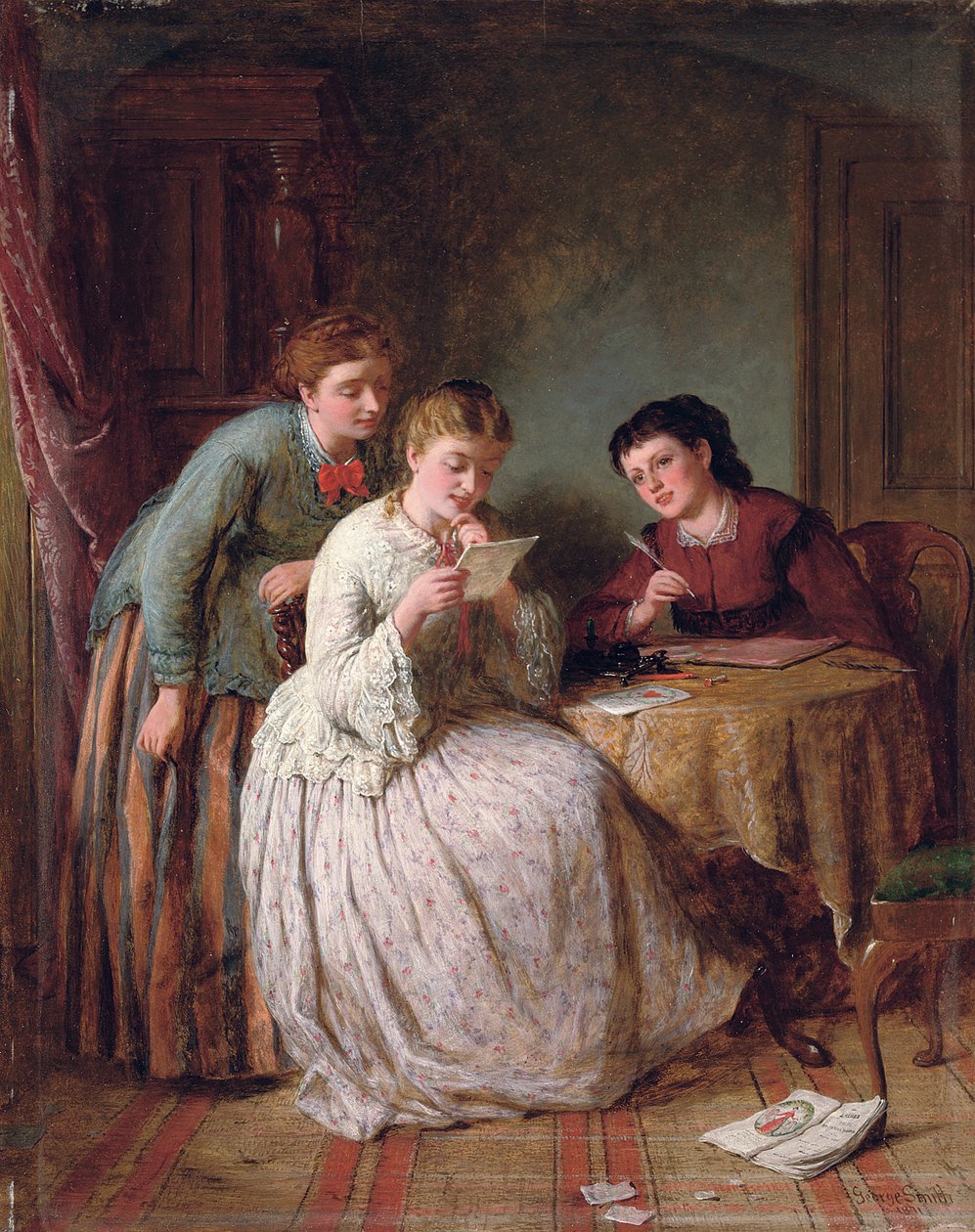 Valentinsaften, 1871 av George Smith