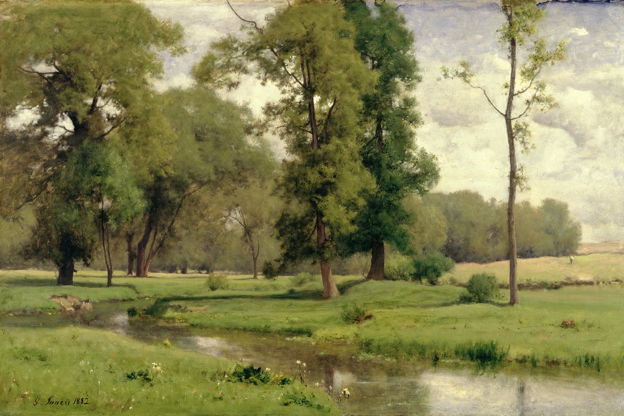 juni 1882 av George Snr. Inness
