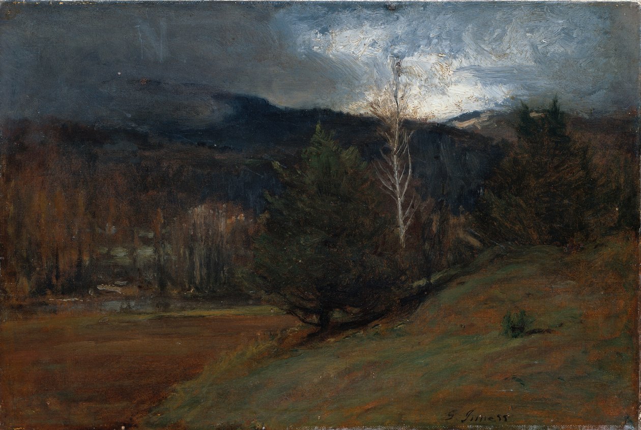 november i Adirondacks, ca. 1885 av George Snr. Inness